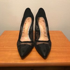 Sam Edelman Hazel Pumps in Black Polka Dot - Sz 6